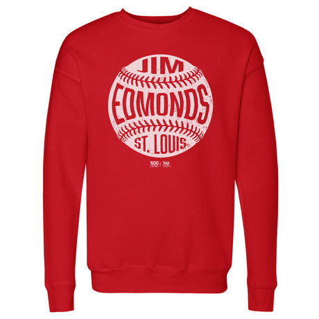 Jim Edmonds Men's Crewneck Sweatshirt | 500 LEVEL