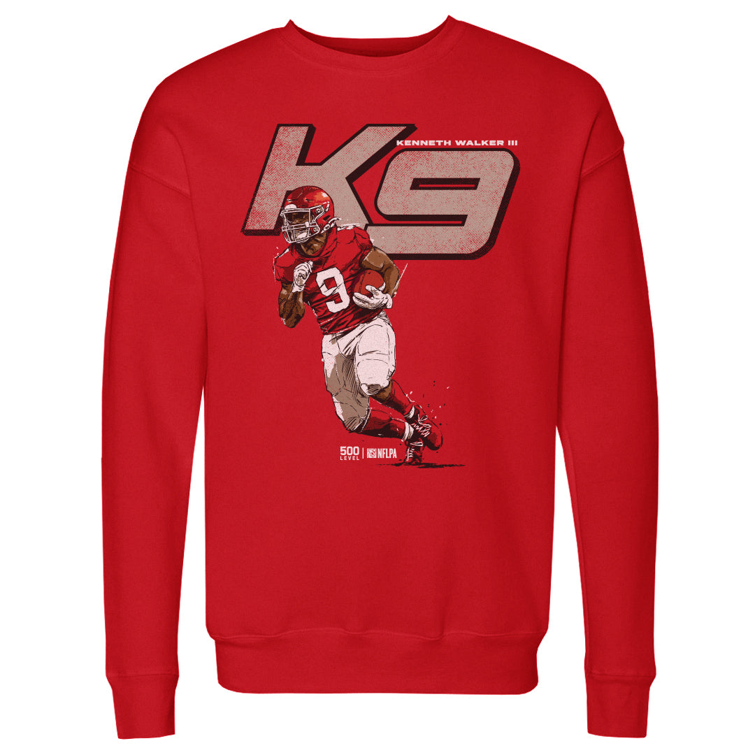 Kenneth Walker III Men's Crewneck Sweatshirt | 500 LEVEL