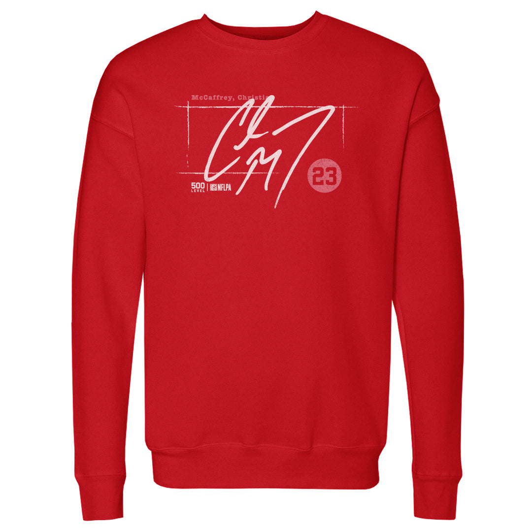 Christian McCaffrey Men's Crewneck Sweatshirt | 500 LEVEL