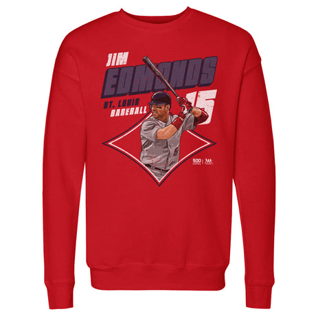 Jim Edmonds Men's Crewneck Sweatshirt | 500 LEVEL