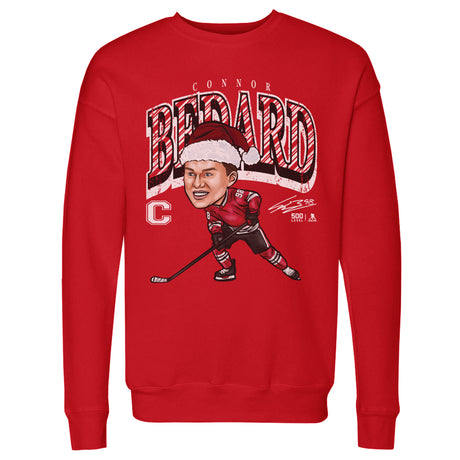 Connor Bedard Men's Crewneck Sweatshirt | 500 LEVEL
