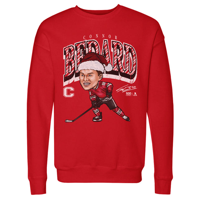 Connor Bedard Men's Crewneck Sweatshirt | 500 LEVEL