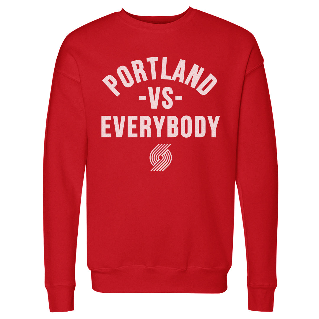 Portland Trail Blazers Men's Crewneck Sweatshirt | 500 LEVEL