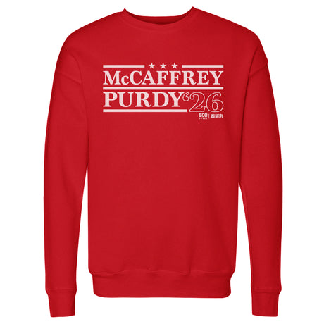 Christian McCaffrey Men's Crewneck Sweatshirt | 500 LEVEL