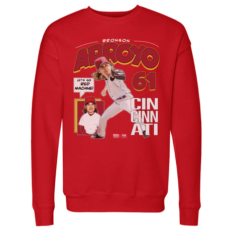 Bronson Arroyo Men's Crewneck Sweatshirt | 500 LEVEL
