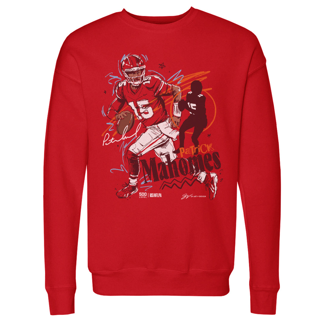 Patrick Mahomes Men's Crewneck Sweatshirt | 500 LEVEL