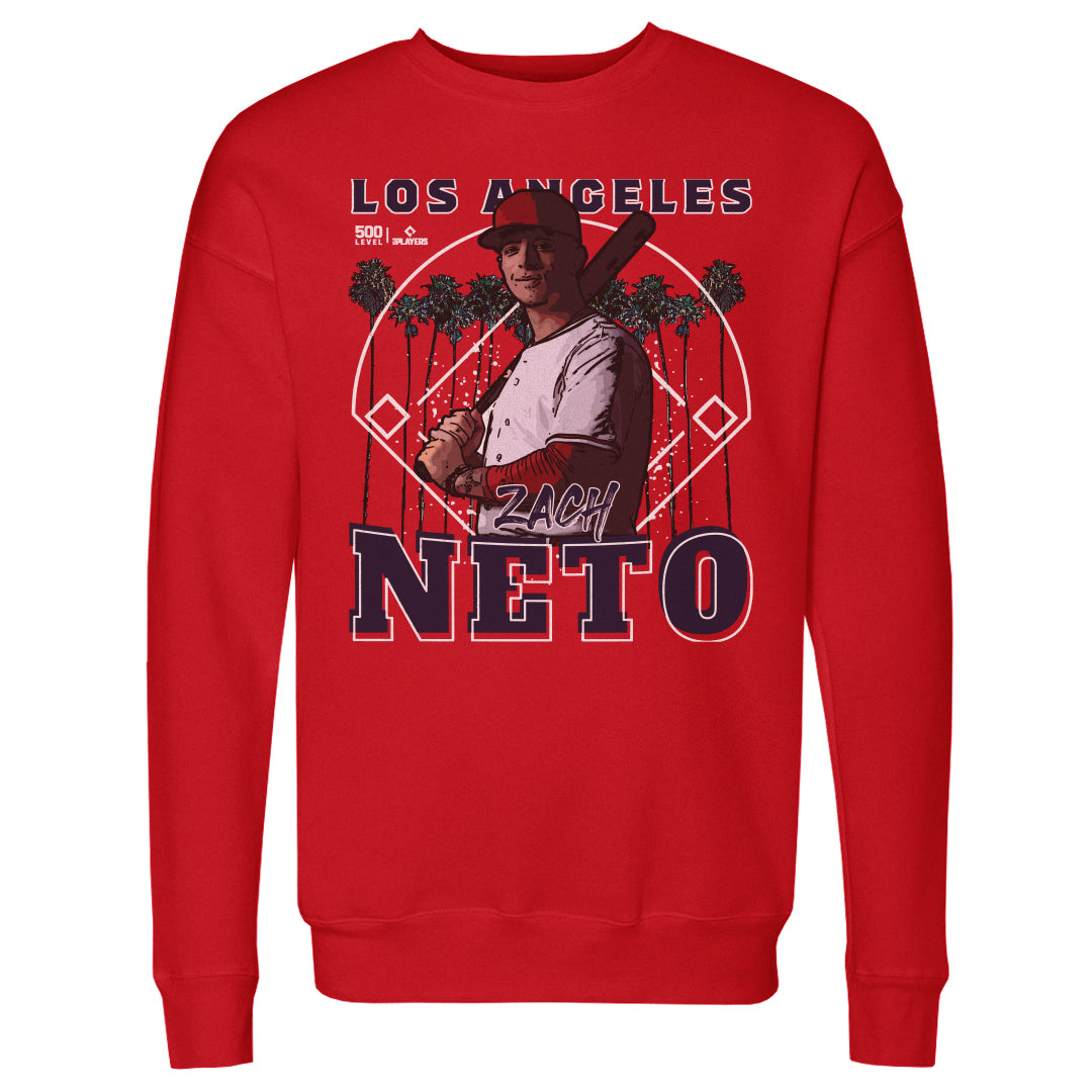 Zach Neto Men's Crewneck Sweatshirt | 500 LEVEL