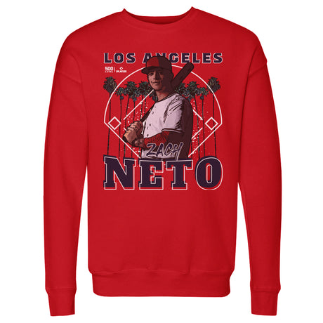 Zach Neto Men's Crewneck Sweatshirt | 500 LEVEL