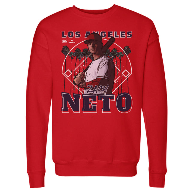 Zach Neto Men's Crewneck Sweatshirt | 500 LEVEL