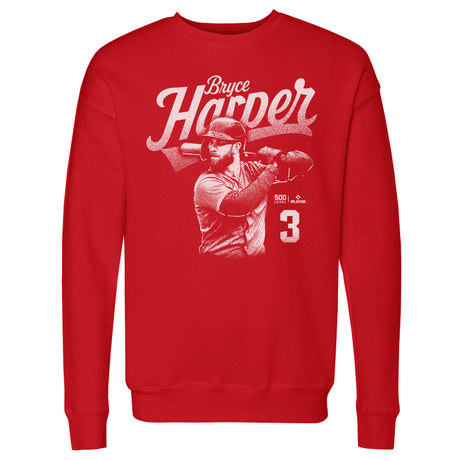 Bryce Harper Men's Crewneck Sweatshirt | 500 LEVEL