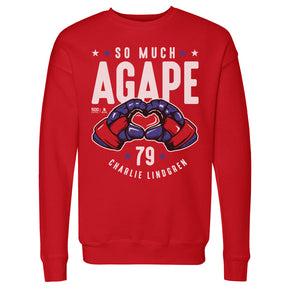 Charlie Lindgren Men's Crewneck Sweatshirt | 500 LEVEL