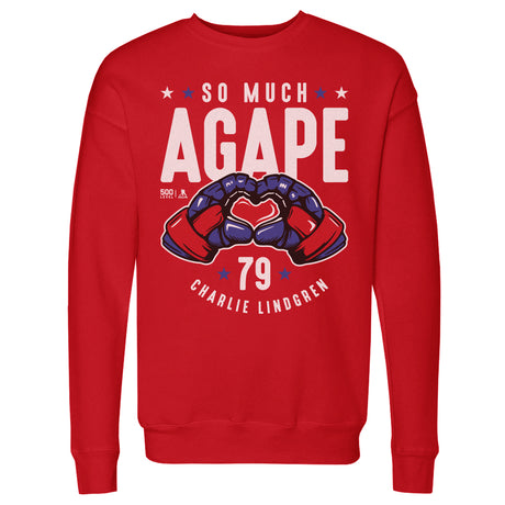 Charlie Lindgren Men's Crewneck Sweatshirt | 500 LEVEL