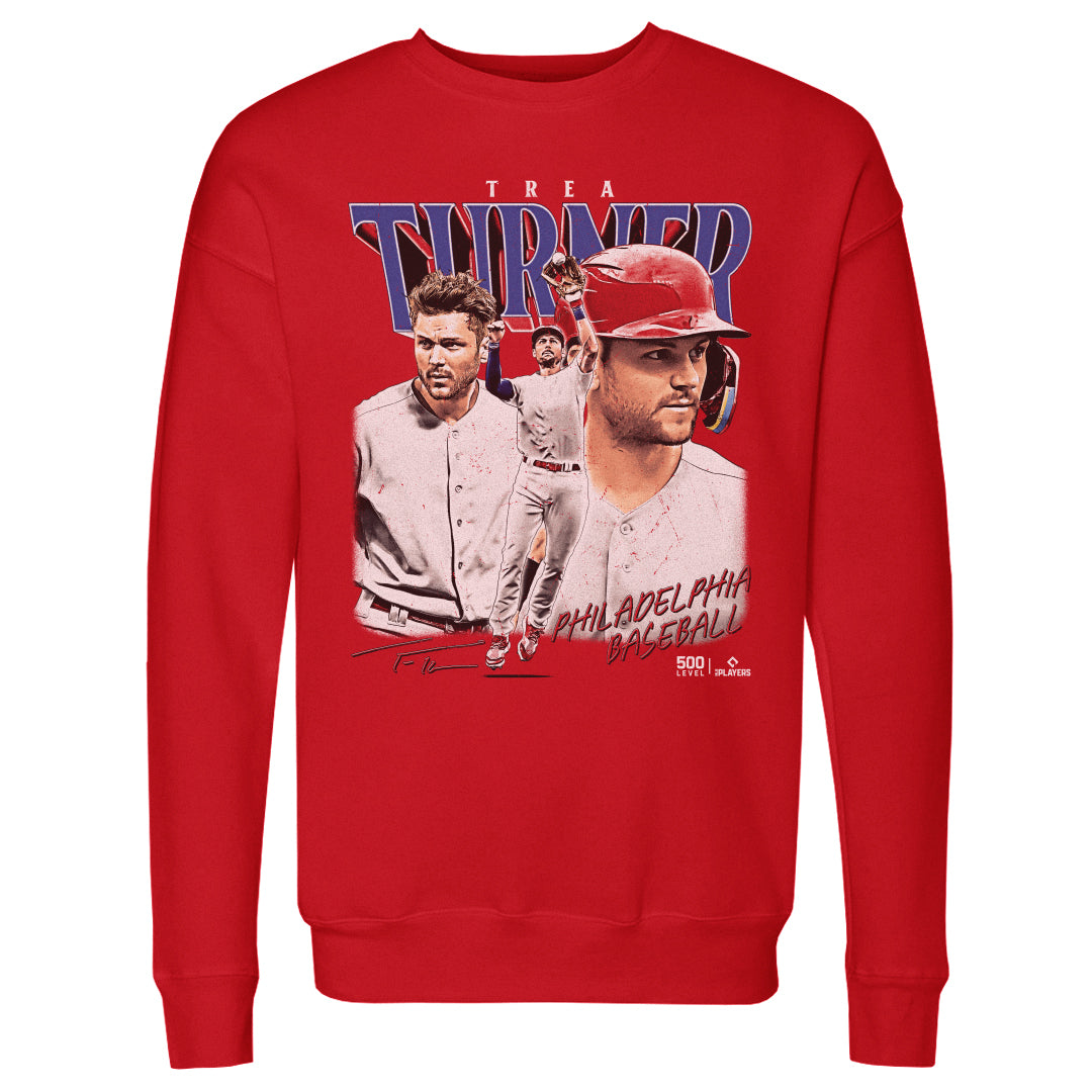 Trea Turner Men's Crewneck Sweatshirt | 500 LEVEL