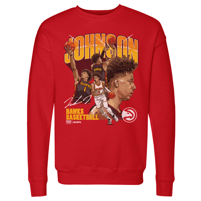 Jalen Johnson Men's Crewneck Sweatshirt | 500 LEVEL