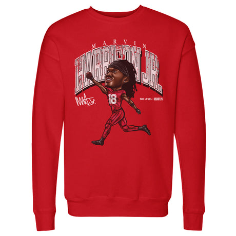 Marvin Harrison Jr. Men's Crewneck Sweatshirt | 500 LEVEL