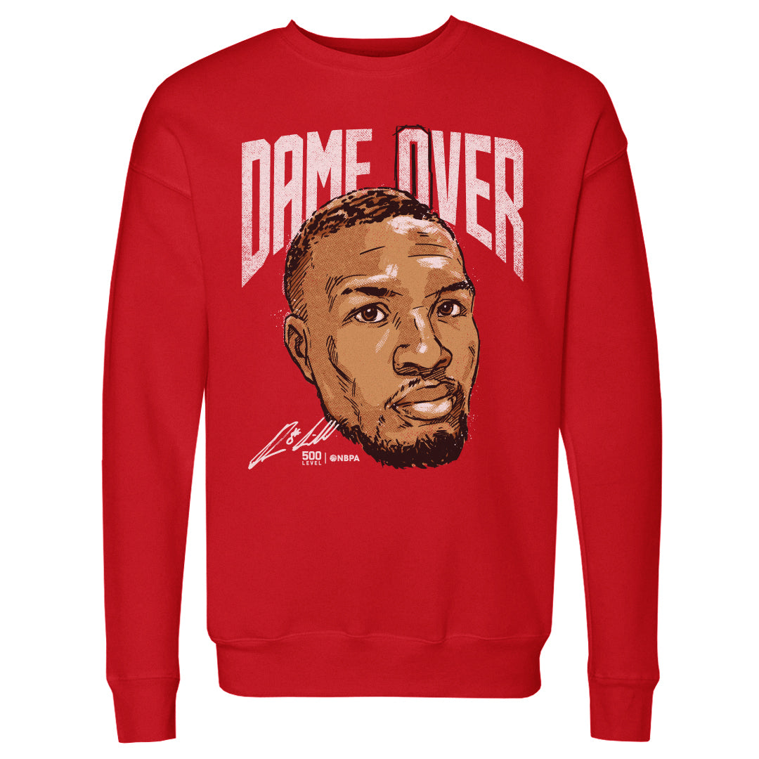 Damian Lillard Men's Crewneck Sweatshirt | 500 LEVEL