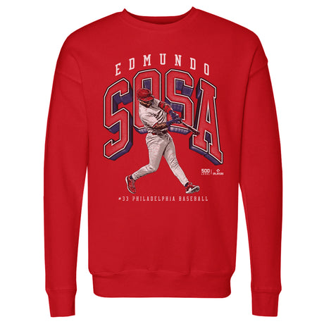 Edmundo Sosa Men's Crewneck Sweatshirt | 500 LEVEL