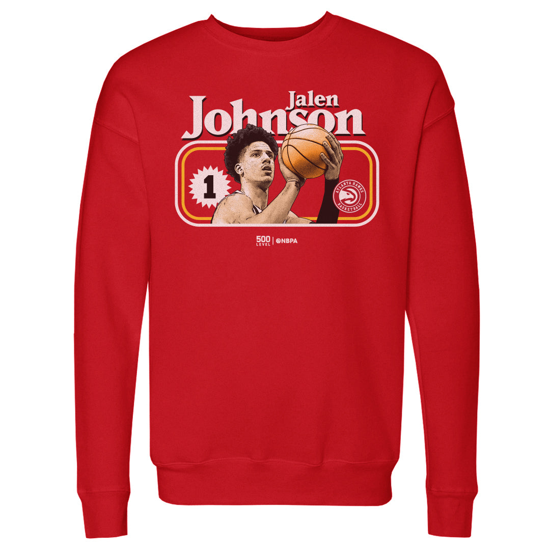 Jalen Johnson Men's Crewneck Sweatshirt | 500 LEVEL