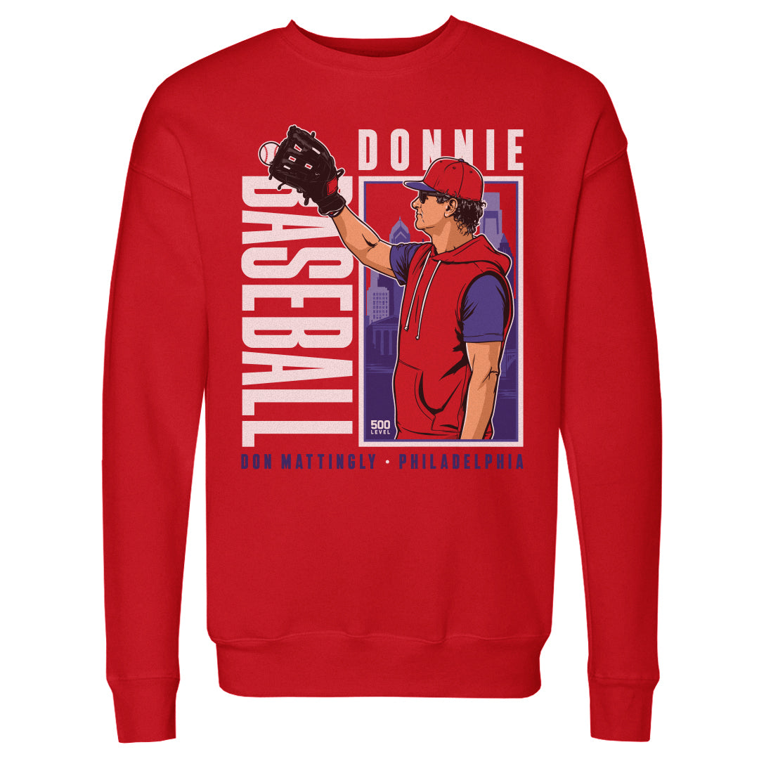Don Mattingly Men's Crewneck Sweatshirt | 500 LEVEL