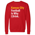 Kansas City Football Men's Crewneck Sweatshirt | 500 LEVEL