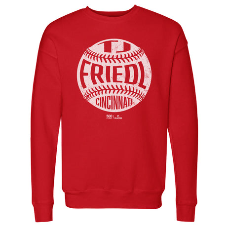 TJ Friedl Men's Crewneck Sweatshirt | 500 LEVEL