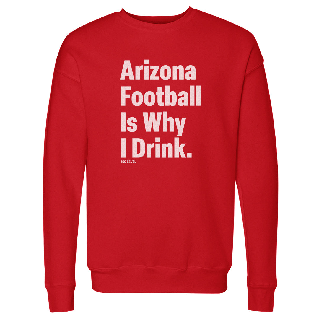 Arizona Football Men's Crewneck Sweatshirt | 500 LEVEL
