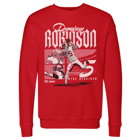 Demarcus Robinson Men's Crewneck Sweatshirt | 500 LEVEL