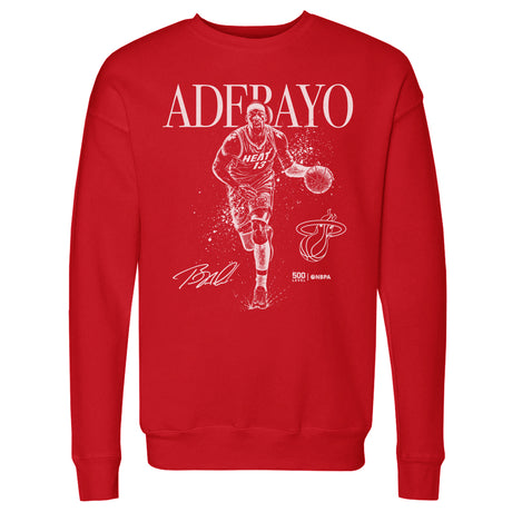 Bam Adebayo Men's Crewneck Sweatshirt | 500 LEVEL