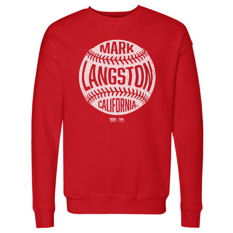 Mark Langston Men's Crewneck Sweatshirt | 500 LEVEL