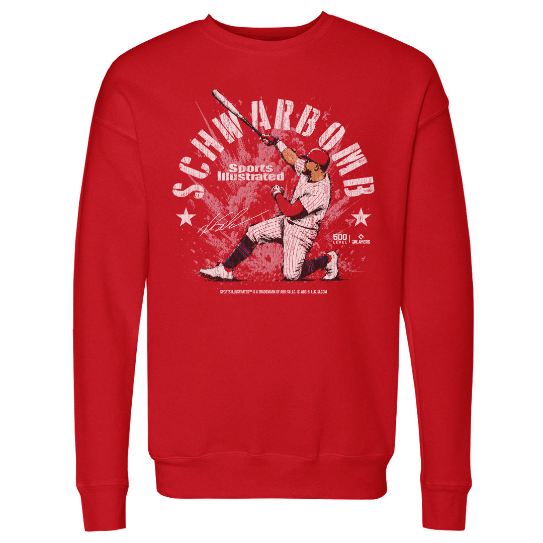 Kyle Schwarber Men's Crewneck Sweatshirt | 500 LEVEL