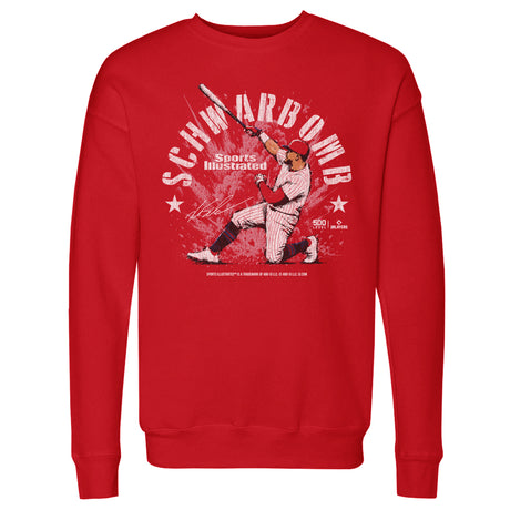 Kyle Schwarber Men's Crewneck Sweatshirt | 500 LEVEL