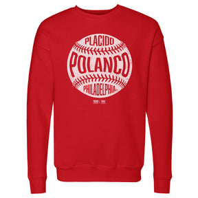 Placido Polanco Men's Crewneck Sweatshirt | 500 LEVEL