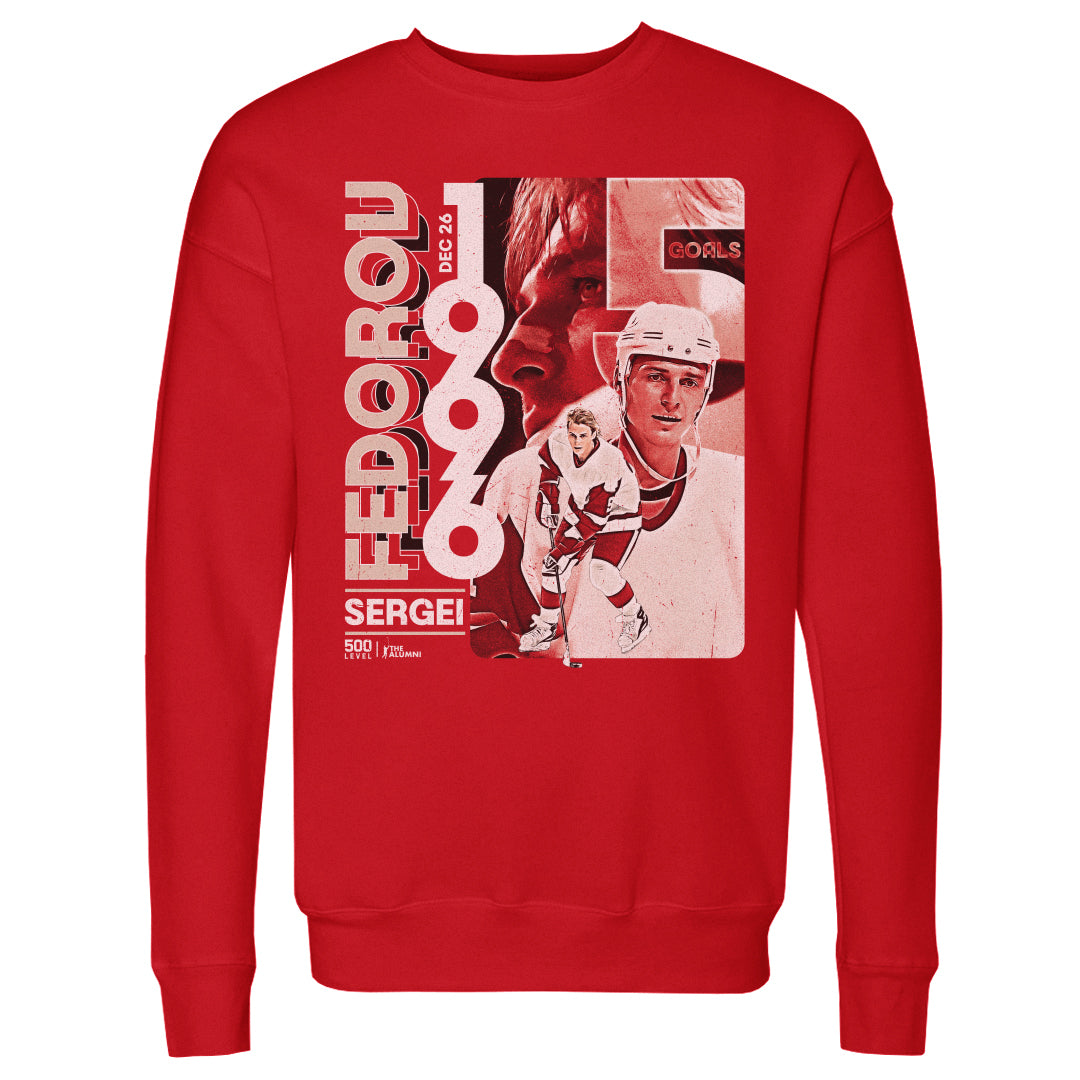 Sergei Fedorov Men's Crewneck Sweatshirt | 500 LEVEL