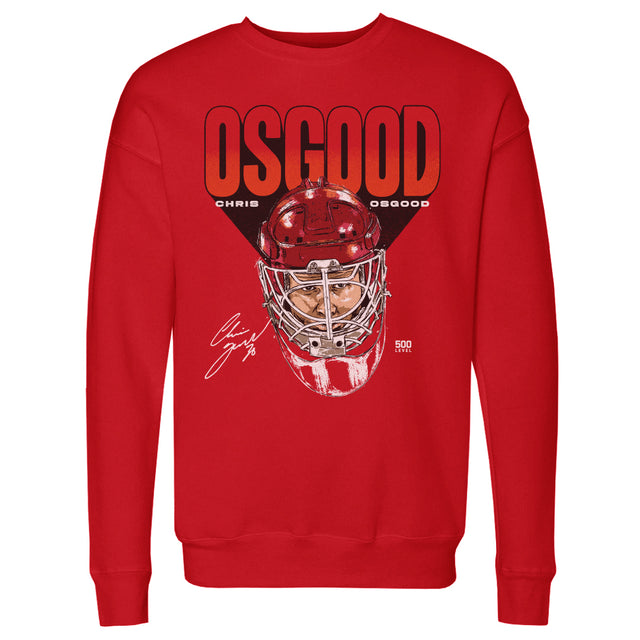 Chris Osgood Men's Crewneck Sweatshirt | 500 LEVEL