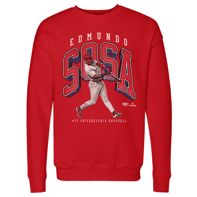 Edmundo Sosa Men's Crewneck Sweatshirt | 500 LEVEL