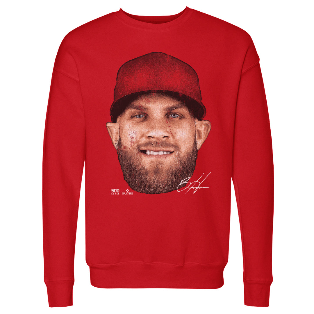 Bryce Harper Men's Crewneck Sweatshirt | 500 LEVEL
