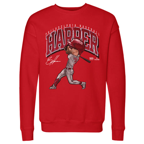 Bryce Harper Men's Crewneck Sweatshirt | 500 LEVEL