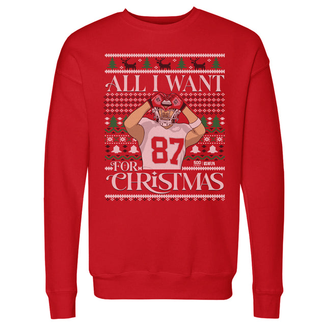 Travis Kelce Men's Crewneck Sweatshirt | 500 LEVEL