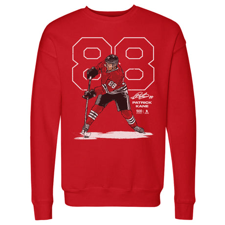 Patrick Kane Men's Crewneck Sweatshirt | 500 LEVEL
