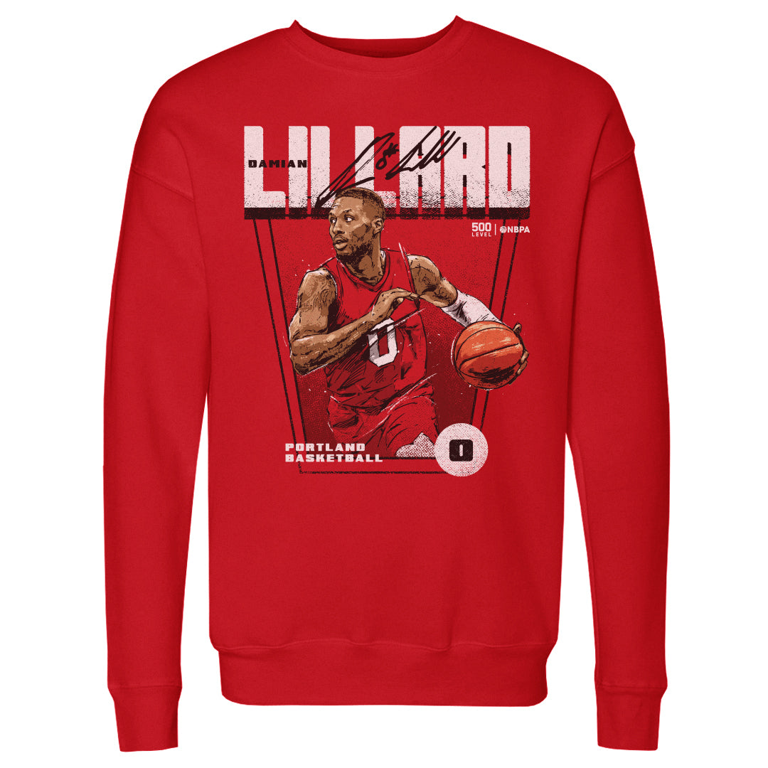 Damian Lillard Men's Crewneck Sweatshirt | 500 LEVEL