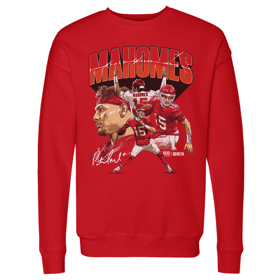 Patrick Mahomes Men's Crewneck Sweatshirt | 500 LEVEL