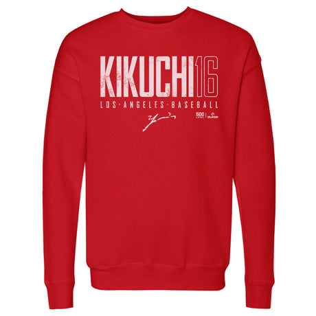 Yusei Kikuchi Men's Crewneck Sweatshirt | 500 LEVEL