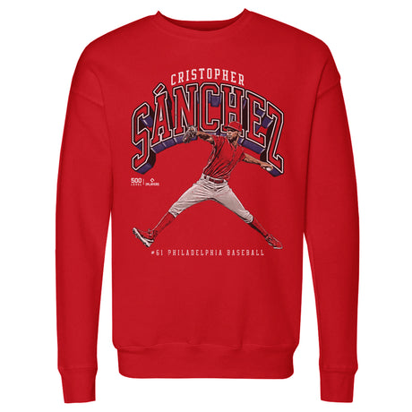 Cristopher Sanchez Men's Crewneck Sweatshirt | 500 LEVEL