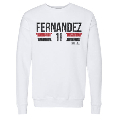 Jose Fernandez Men's Crewneck Sweatshirt | 500 LEVEL