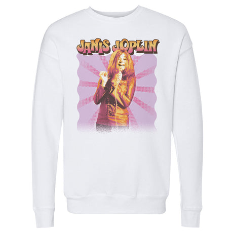 Janis Joplin Men's Crewneck Sweatshirt | 500 LEVEL