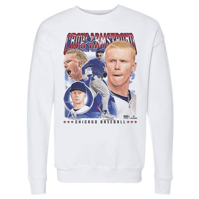 Pete Crow-Armstrong Men's Crewneck Sweatshirt | 500 LEVEL