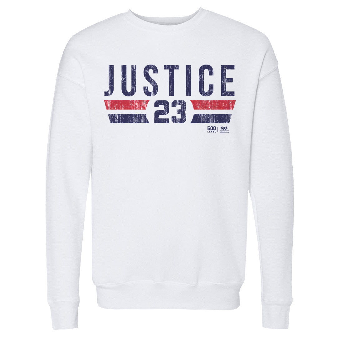 David Justice Men's Crewneck Sweatshirt | 500 LEVEL