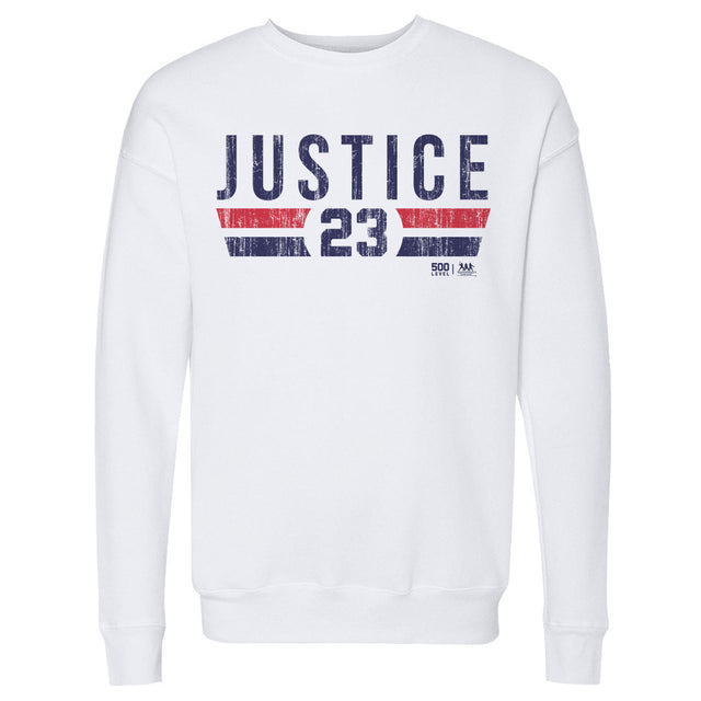 David Justice Men's Crewneck Sweatshirt | 500 LEVEL