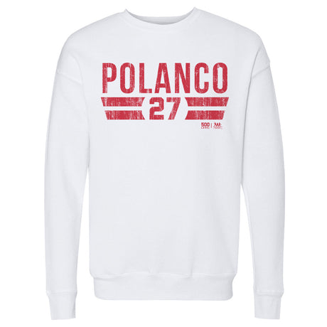 Placido Polanco Men's Crewneck Sweatshirt | 500 LEVEL