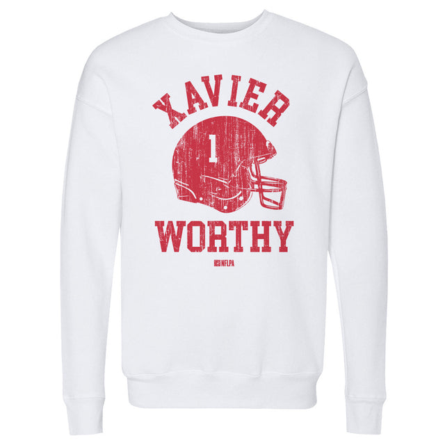Xavier Worthy Men's Crewneck Sweatshirt | 500 LEVEL